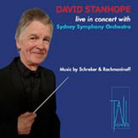 Front cover art for David Stanhope Live in concert