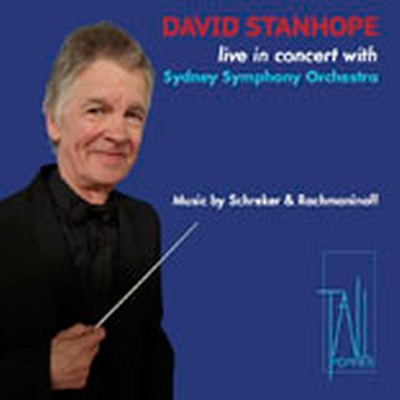 Front cover art for David Stanhope Live in concert